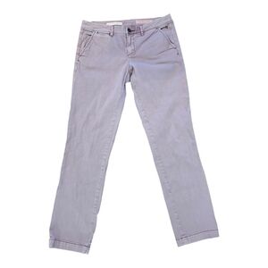 Anthropoglogy Pilcro and The Letterpress, Lavender Straight Leg Pants, Size 28